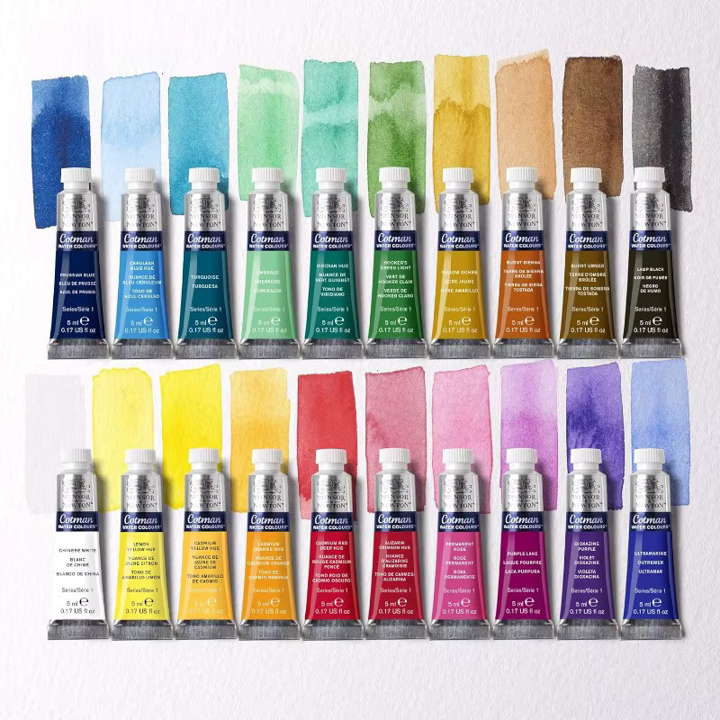 Winsor & Newton Cotman Aquarellfarbtuben-Set Multicolor für Künstler und Anfänger (5 ml Tuben) - Bild 3