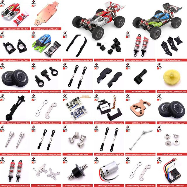 WLtoys 144001 RC Auto Ersatzteile, 1:14, Kunststoff - Bild 1