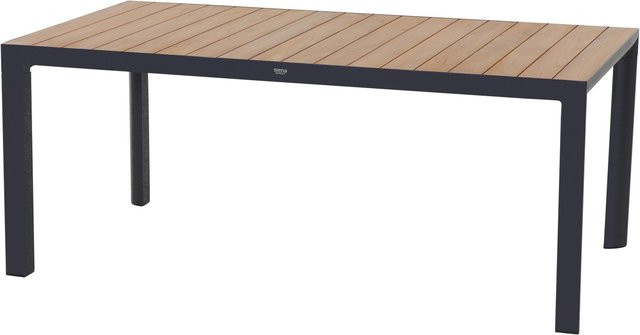Siena Garden Gartentisch Silva Rechteckig aus Teakholz in Braun B: 180 cm, T: 100 cm - Bild 1
