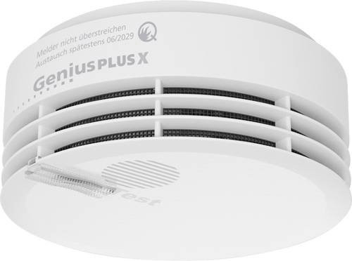 Hekatron Genius Plus X Modell 2020 Funk-Rauchwarnmelder mit 10-Jahres-Batterie in Weiß - Bild 1