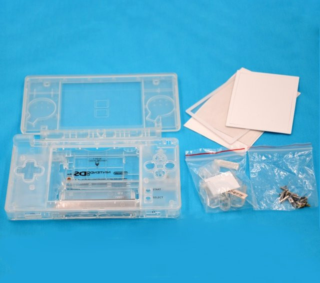 Transparentes Ersatzgehäuse Shell Case Reparaturset für Nintendo DS Lite NDSL - Bild 1