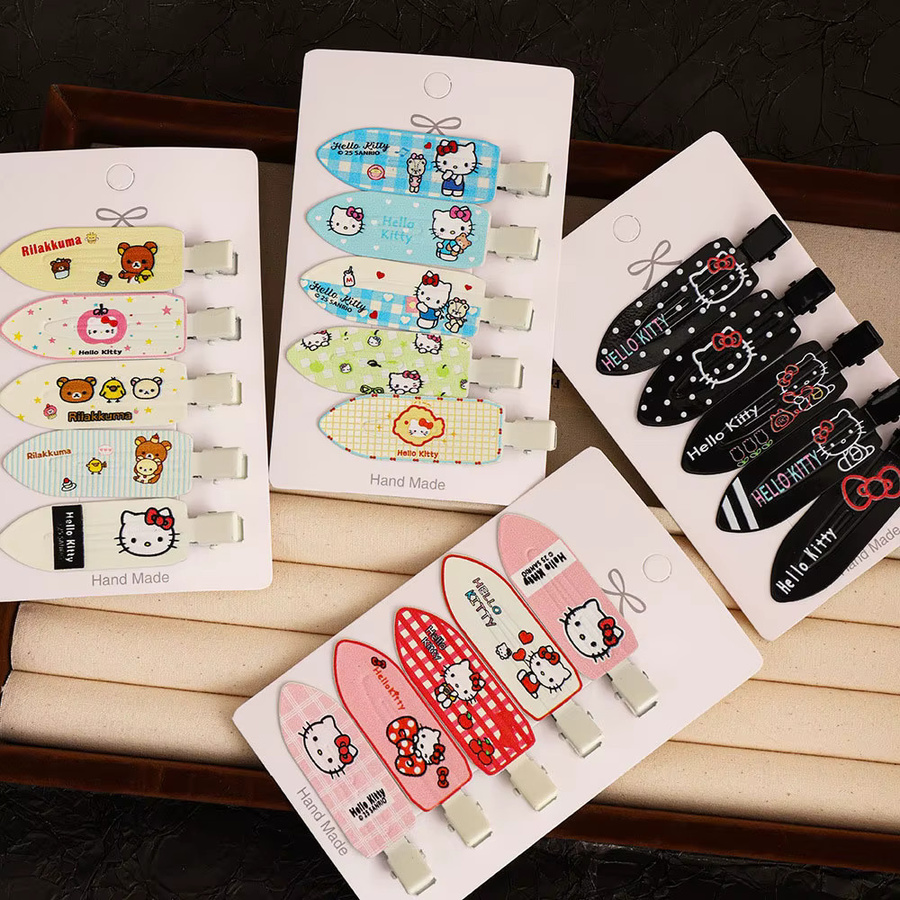 Sanrio Hello Kitty Haarspangen, 5er-Set, Mädchen - Bild 1