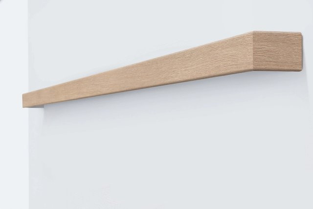 GetaDoor Dekor Laufschiene für wandmontierte Schiebetüren in Beige/Cappuccino - Bild 1