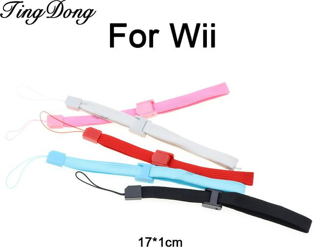 10er Set TingDong Handgelenk-Gurte in Grau für Wii, PSP, Kamera und Smartphone - Bild 1