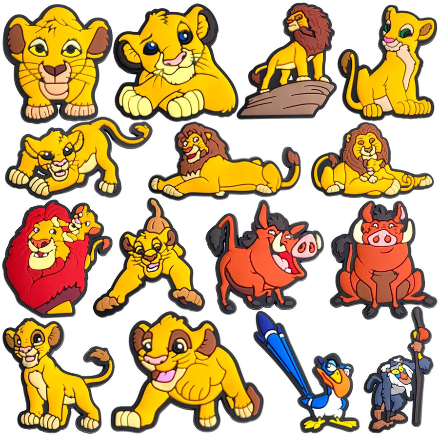 Simba Schuh-Charms, Cartoon, Unisex - Bild 5