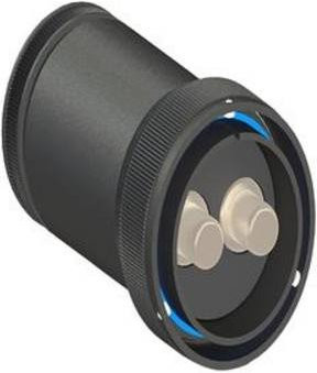Bulgin PXP9010/02/P/1 Rundsteckverbinder in Schwarz - Bild 1