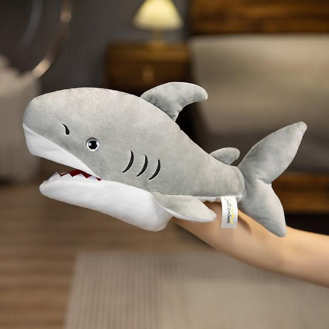 Kidsly Plüsch-Fisch-Handpuppe, Meerestiere, ab 14 Jahre - Bild 1