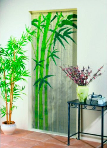 CONACORD Türvorhang aus Bambus in Bunt und Natur, B/H: 90 x 200 cm - Bild 1