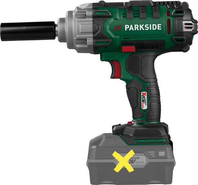 PARKSIDE 20 V Akku-Drehschlagschrauber PASSK 20-Li C4 in Grün, ohne Akku und Ladegerät - Bild 1