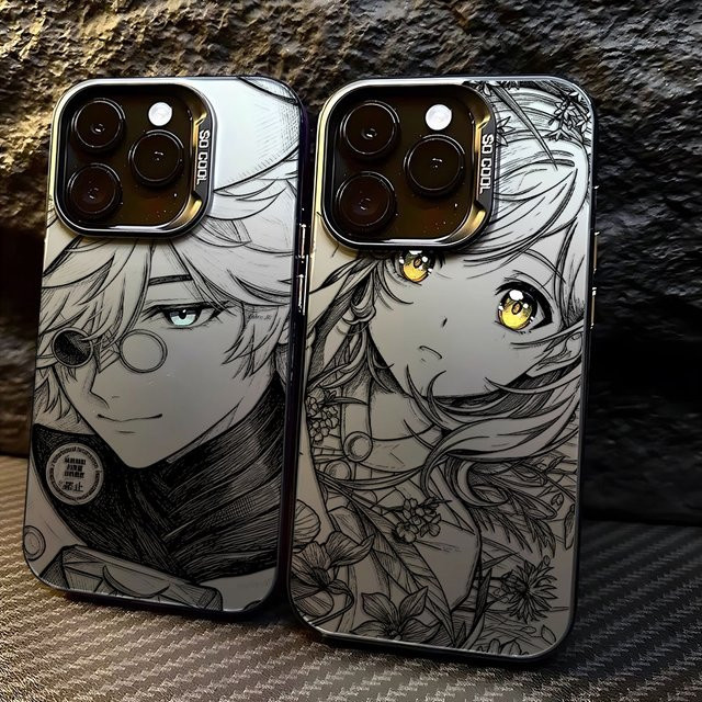 Funko Anime Hexenhut Atelier Handyhülle für iPhone und verschiedene Modelle, Sturzsichere Matte Hülle, Multicolour - Bild 1