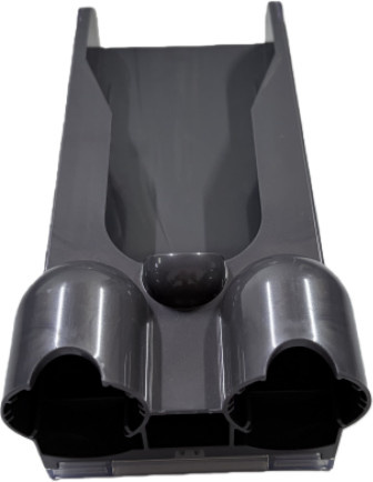 Wandmontierte Ladestation und Aufbewahrungshalter mit Regal für Dyson V10 Staubsauger, Kunststoff, B/T/H: 22,0 x 11,5 x 2,0 cm - Bild 1