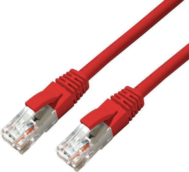 Microconnect Netzwerkkabel Cat6a U/UTP in Rot, 20 m - Bild 1