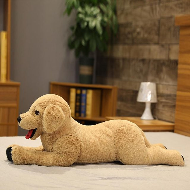 Wucifang Bags Labrador Plüschtier, schokoladenbraun, 70cm, ab 6 Jahren - Bild 1