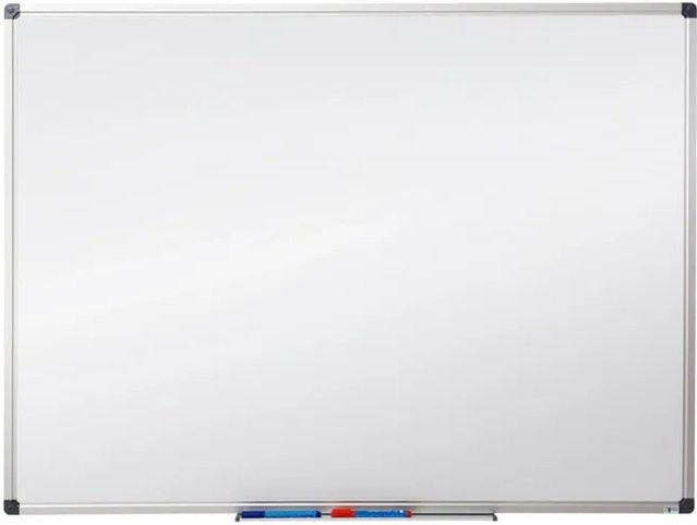 Master of Boards Whiteboard Weiß mit lackierter Oberfläche und Magnethaftung B: 226 cm, H: 120 cm - Bild 1