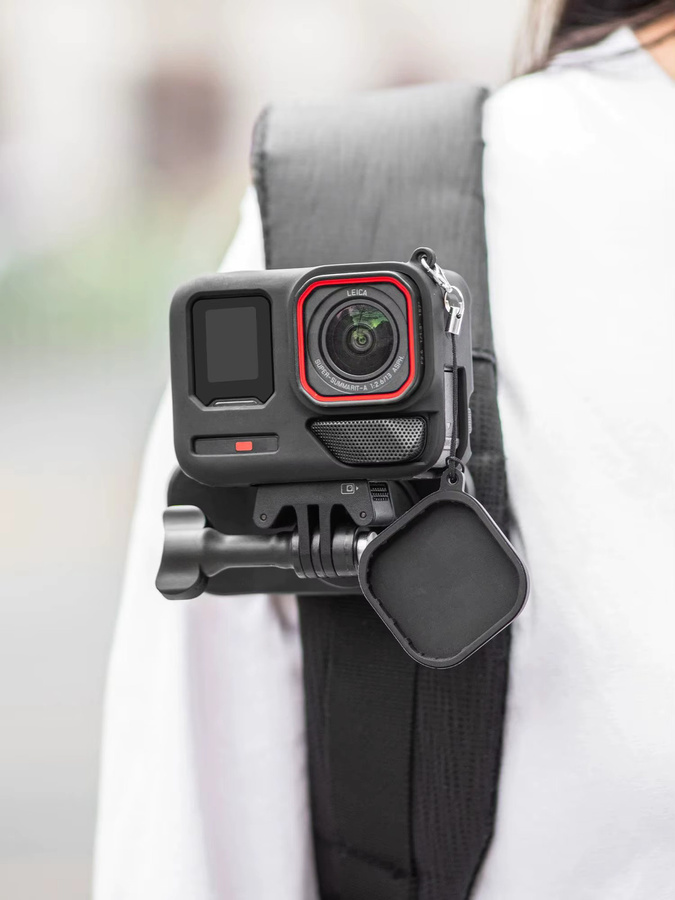 Insta360 Silikonhülle mit Objektivdeckel für Ace Pro 2 Kamera in Schwarz - Bild 5