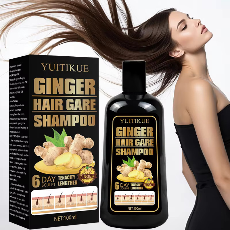 YUITIKUE Ingwer-Shampoo, 100 ml, Unisex - Bild 2