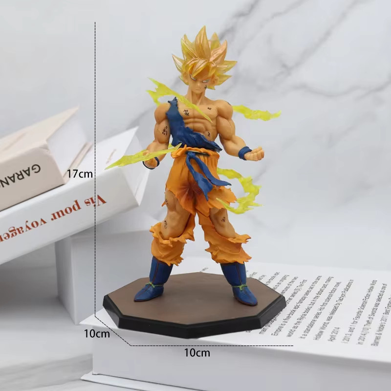 Bandai Dragon Ball Son Goku Super Saiyajin Actionfigur, 16 cm - Bild 2