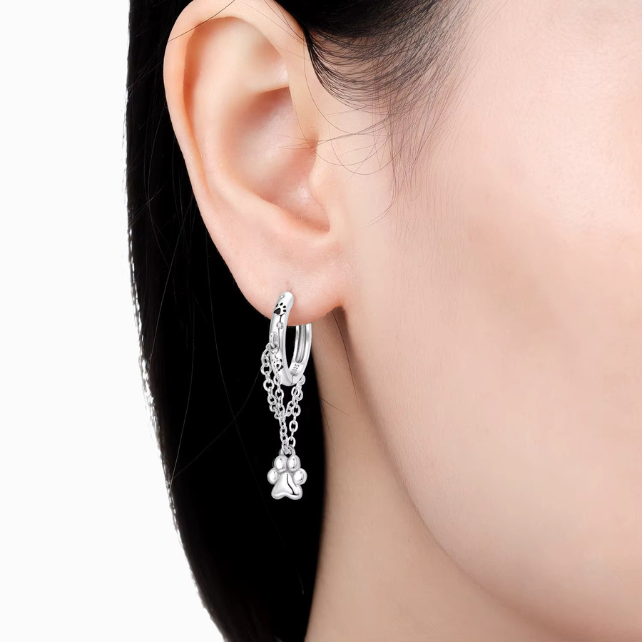 Orstarry Ohrringe, 925 Silber, Quasten, Damen - Bild 3