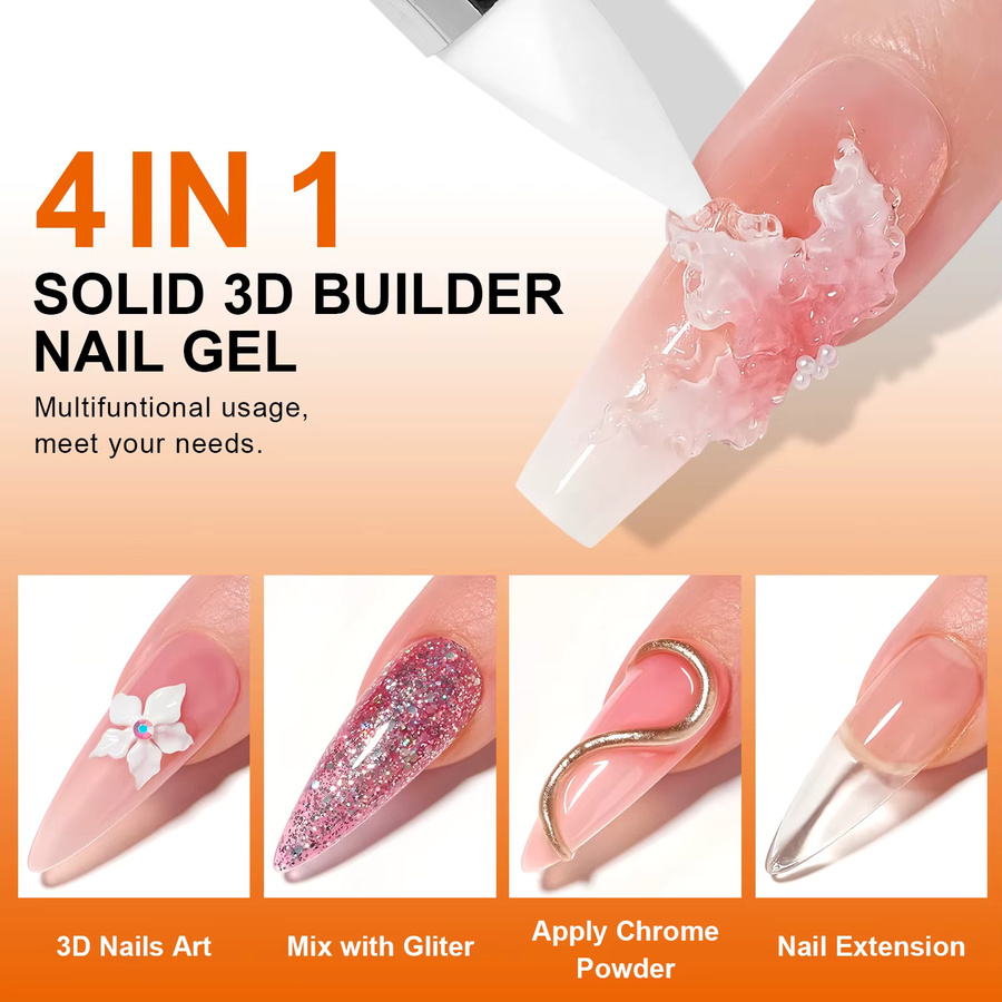 TWOING Handverlängerungsgel, Clear, 15 g, Glänzend - Bild 2