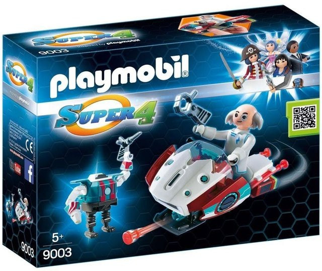 Playmobil Skyjet mit Dr X & Roboter, Fahrzeug, ab 5 Jahren - Bild 1