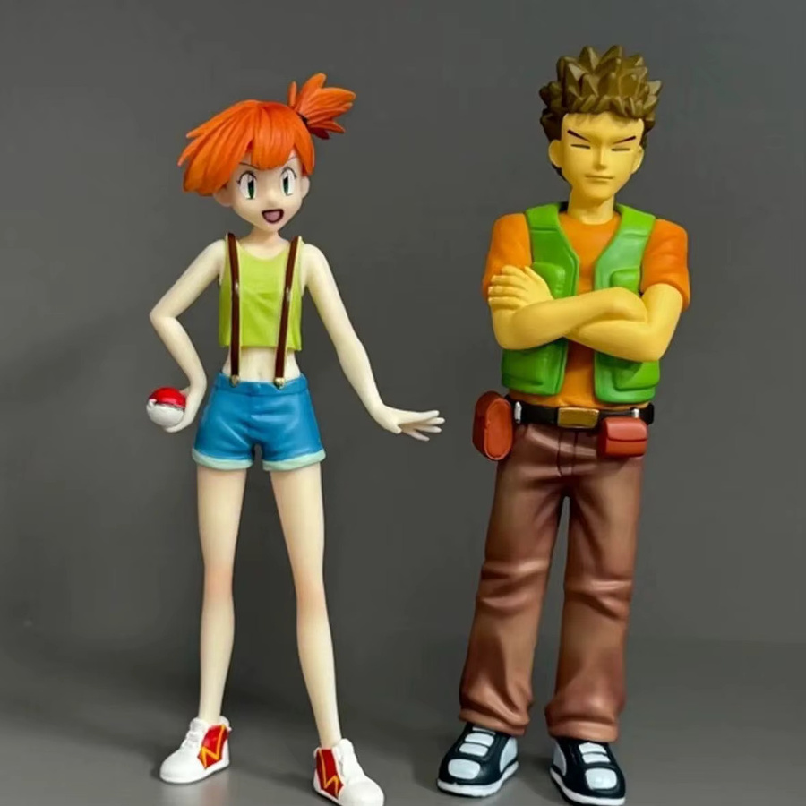 Bandai Pokémon Ash Ketchum Brock Misty Action Figure, Set, Kunststoff - Bild 3