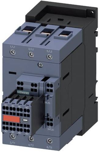 Siemens Schütz 3RT2047-3NB34-3MA0 in Grau mit 2 Schließern, 2 Öffnern, 148kW, 1000V, 99A und Varistor - Bild 1