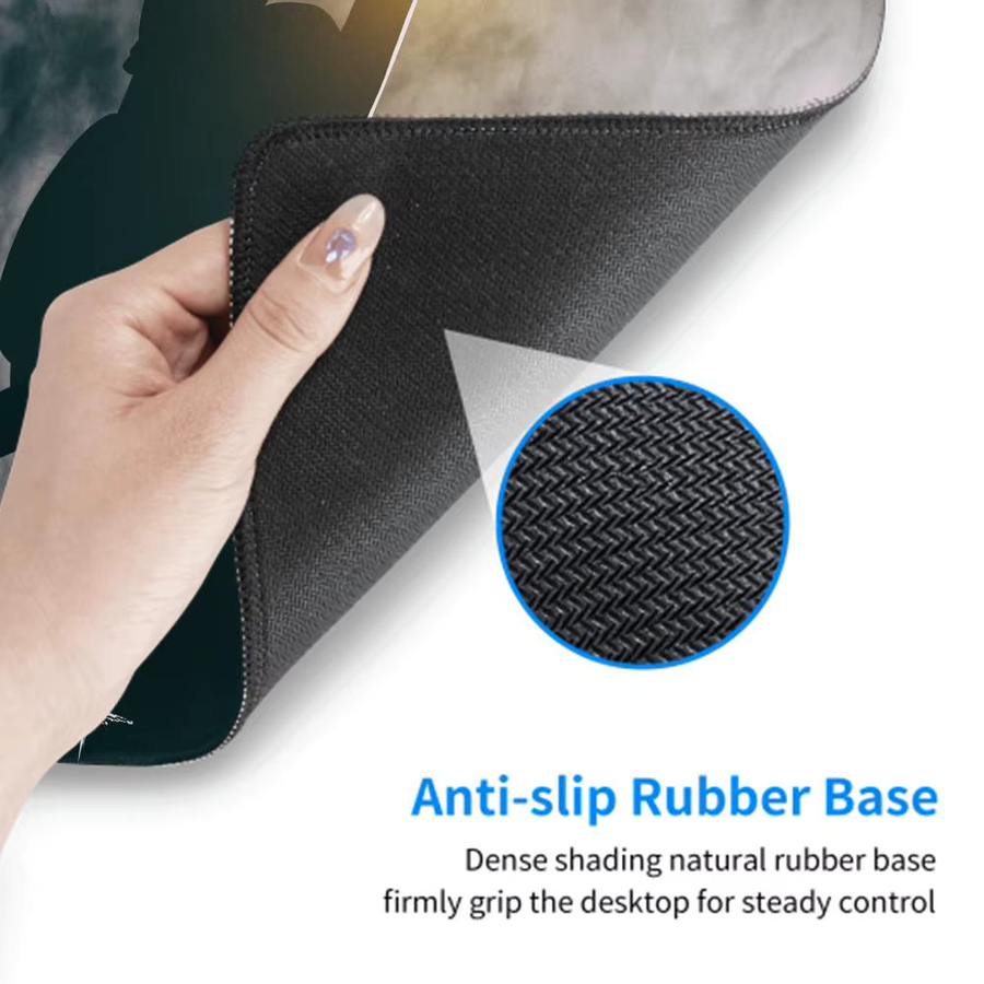 HYBXAXC Gamer Mauspad D-Dead Deskmat in Schwarz - Bild 4