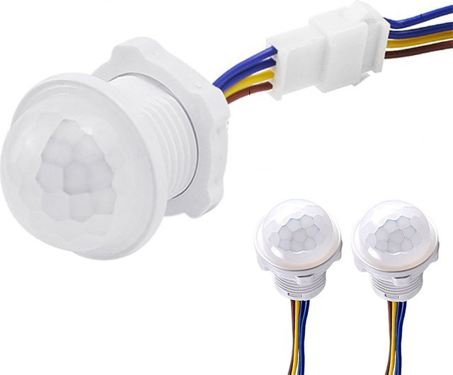 GGBEE Infrarot-Sensorschalter mit PIR-Bewegungsmelder für LED-Beleuchtung, 85–265 V, automatischer Induktionsschalter - Bild 1