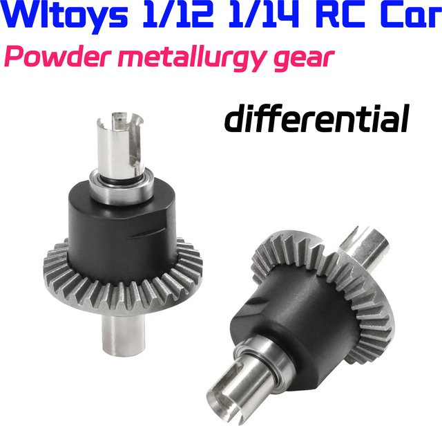 Wltoys Pulvermetallurgisches Getriebedifferential, Zubehör, Metall, Grau - Bild 1