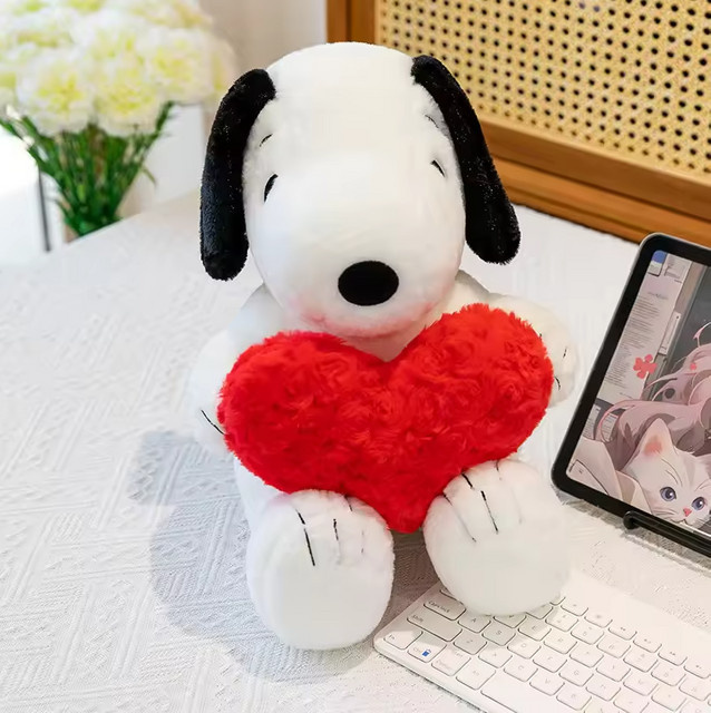Bandai Snoopy Disney Plüschtiere, Hundekissen, Weiß - Bild 1