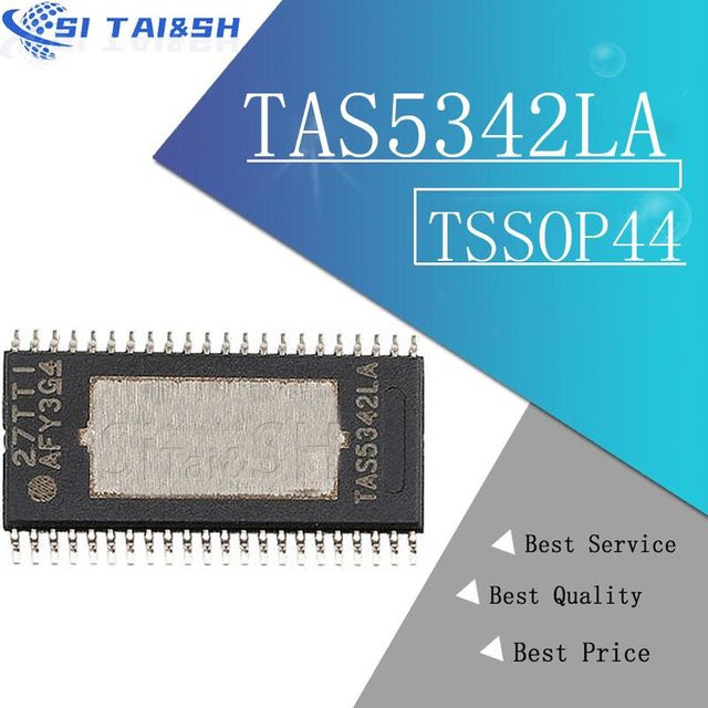 Si Tai&SH 2er-Set HTSSOP-44 integrierte Schaltkreise TAS5342LA TAS5342A TAS5352A TAS5612LA TAS5614LA TAS5624A TAS5142DDVR in Schwarz - Bild 1