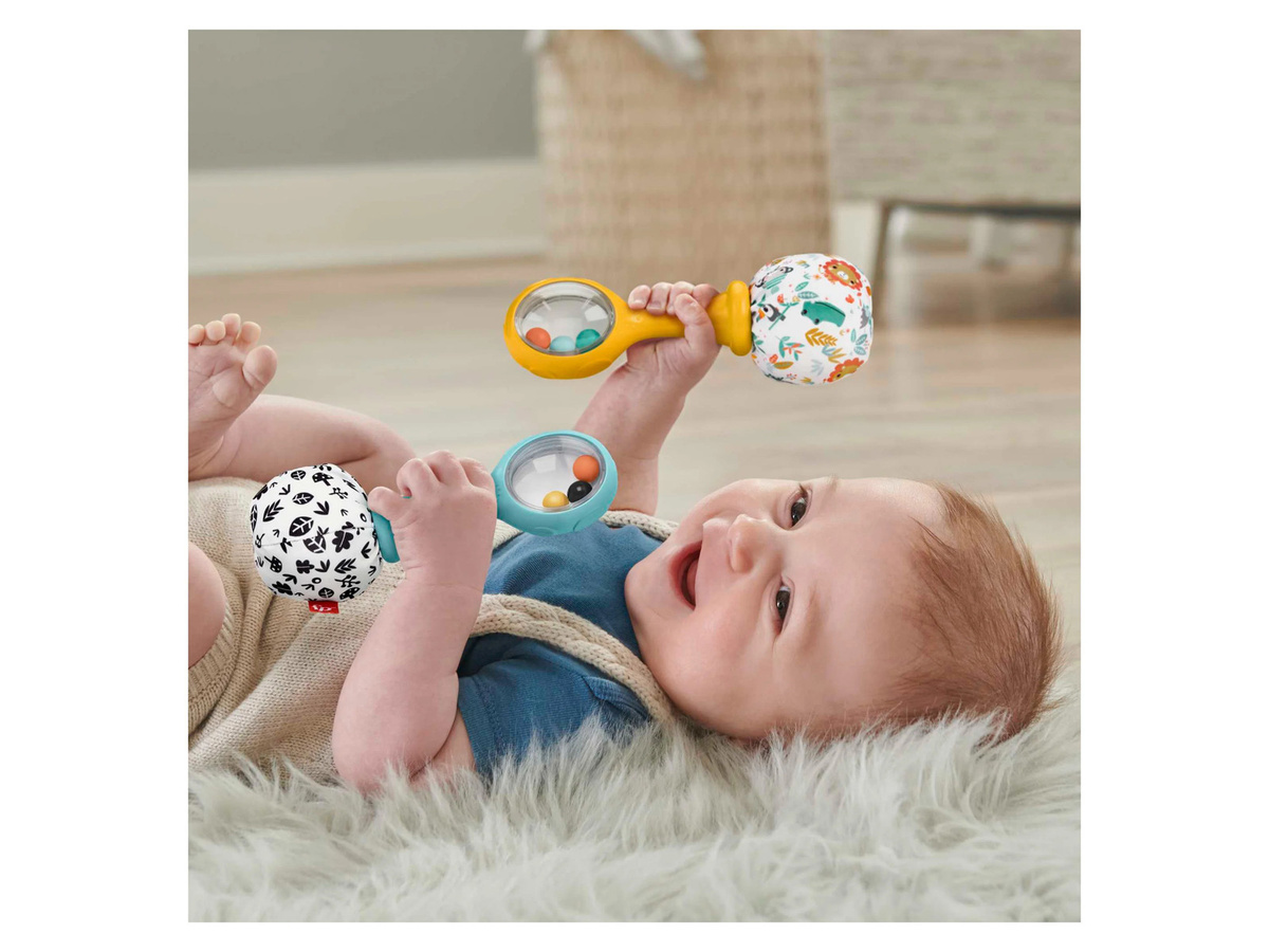 Fisher-Price Rumba Rasseln Babyspielzeug bunt - Bild 2