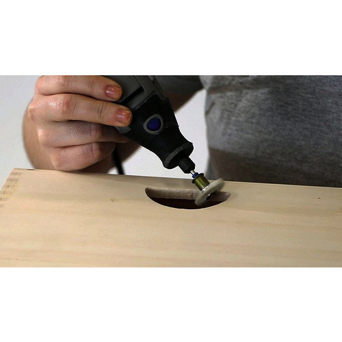 Dremel Feinschleifbürste EZ SpeedClic Körnung 120 für Holz und Metall in Braun - Bild 1
