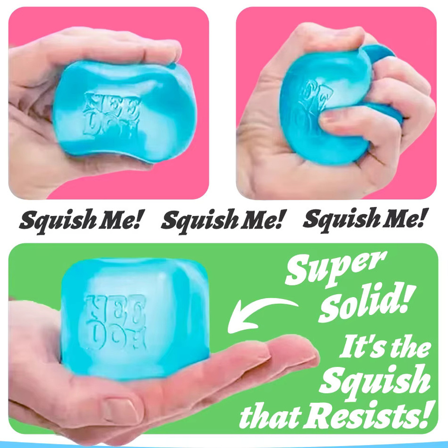 NeeDOH Squishy-Spielzeug, Würfel, purple - Bild 3