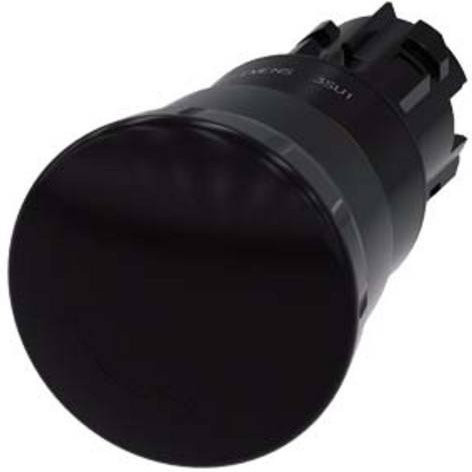 Siemens Pilzdrucktaster 3SU1000-1HB10-0AA0 Schwarz aus Kunststoff - Bild 1