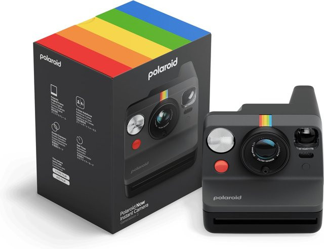 Polaroid Now Generation 3 Sofortbildkamera in Schwarz - Bild 3