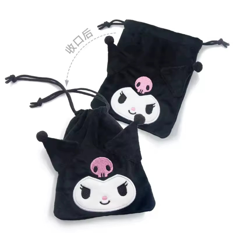 Sanrio Hello Kitty Kuromi Melody Cogimyun Plüsch Stofftiere, Tasche Münze Geldbörse - Bild 2