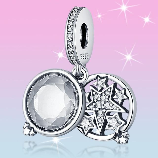 Charms Of Ley Charms, 925 Silber, Heißluftballon, Perlen, Damen - Bild 1
