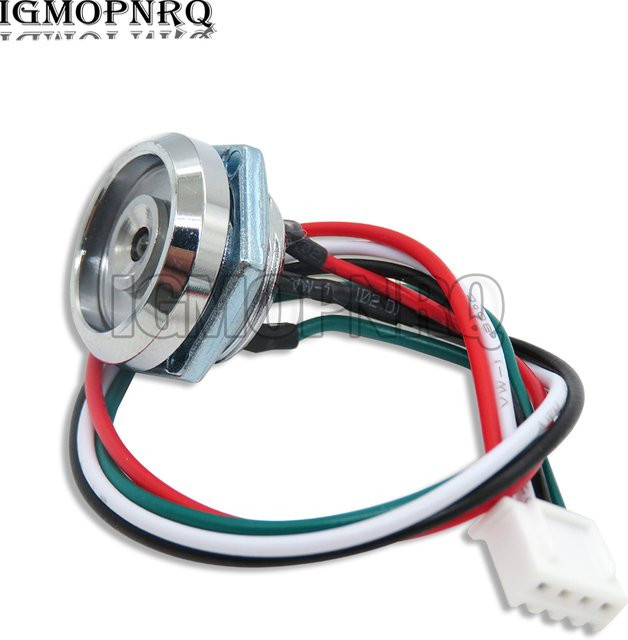 PUMUDDSY DS9092 IButton Sonde aus Zinklegierung mit LED für DIY Elektronik in Silber - Bild 1