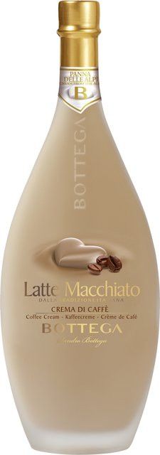 Bottega Latte Macchiato Likör, Italien, 15% Vol., 0,5 l - Bild 1
