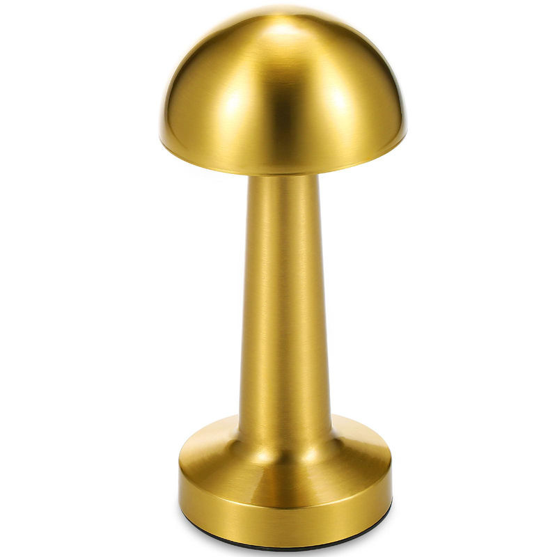 Neoglint Retro Metall Tischlampe in Gold/Messing mit Touch Control, dimmbarer LED und Akkubetrieb - Bild 9