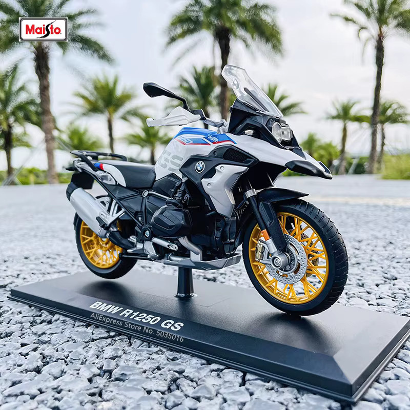 Maisto BMW Motorrad, 1:12, Metall, Bunt / Mehrfarbig - Bild 1