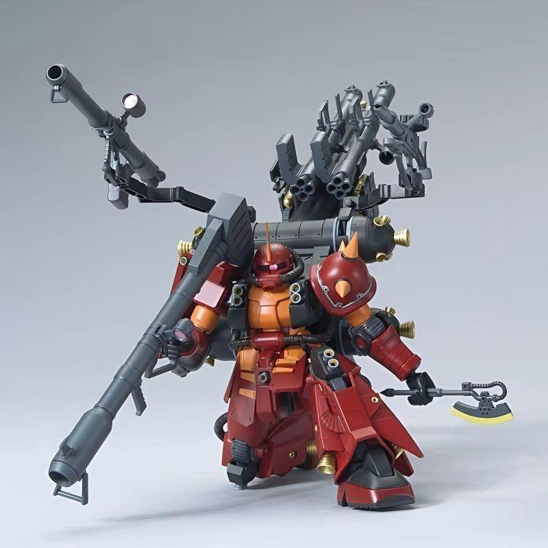 HEROCROSS HGUC MS-06R 1/144 Mobile Assembly Mech Figurenbausatz mit Halterung - Bild 2
