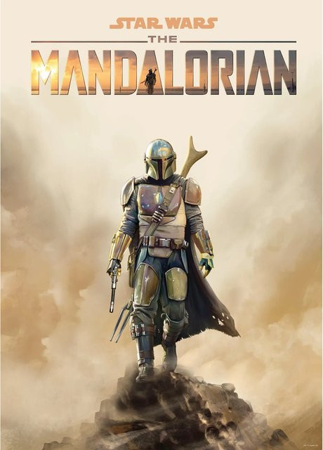Komar Wandbild Mandalorian Movie Poster auf Fotopapier, Multicolor, Breite: 50 cm, Höhe: 70 cm - Bild 1