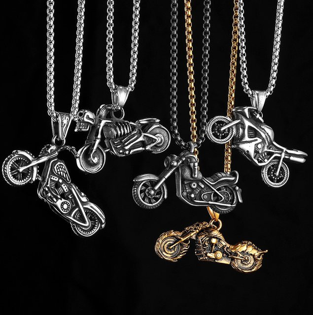Metal Town Halskette Edelstahl, Silber, Unisex - Bild 1