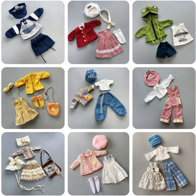 Maidscp Handgefertigte BJD Puppenkleidung im 1/6 Maßstab für Kugelgelenkpuppen, Multicolor - Bild 1