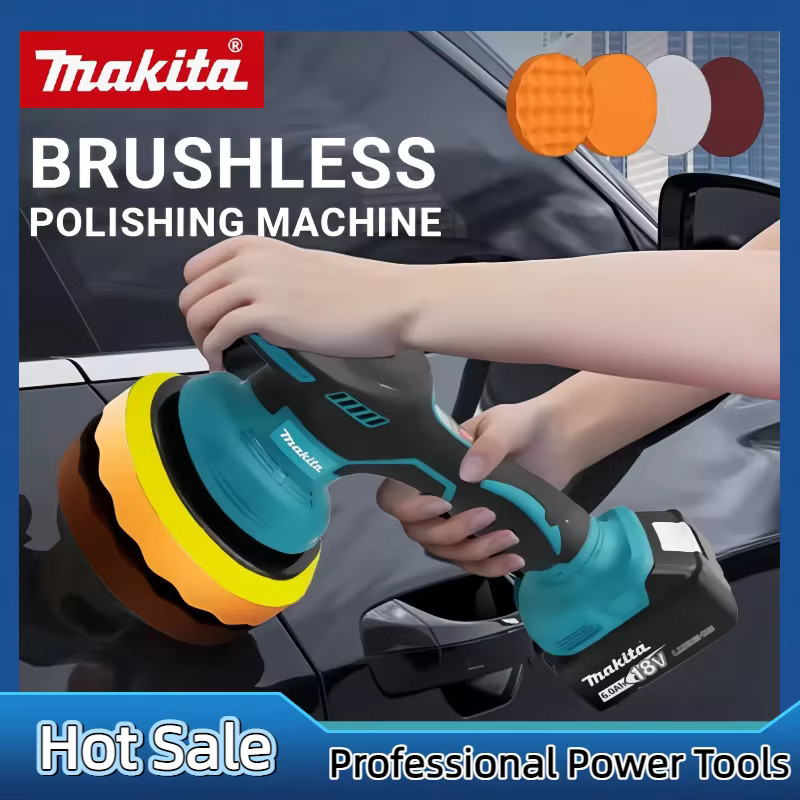 Makita Akku-Polierer mit 8 Gängen und digitaler Anzeige für 18V LXT Lithium-Ionen-Akkus - Bild 3