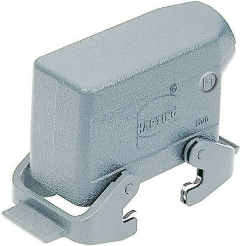 HARTING Tüllengehäuse 19 30 010 1531 aus Kunststoff in Grau - Bild 1