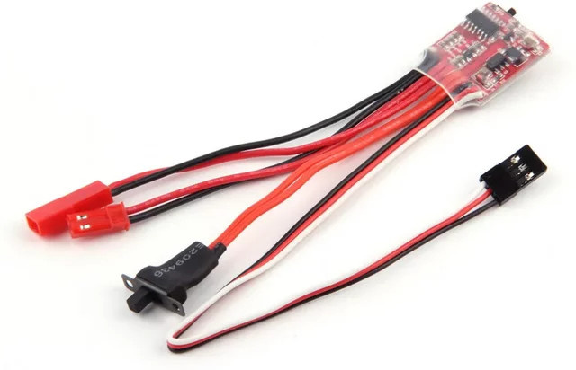 Skyquist Mini 20A ESC Motor, Regler, Vorwärts Rückwärts, für RC Boot Auto Prototank - Bild 1