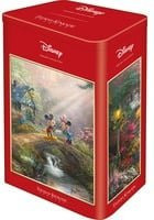 Schmidt Spiele Thomas Kinkade Studios Disney Mickey & Minnie Nostalgie Puzzle in der Metalldose - Bild 1